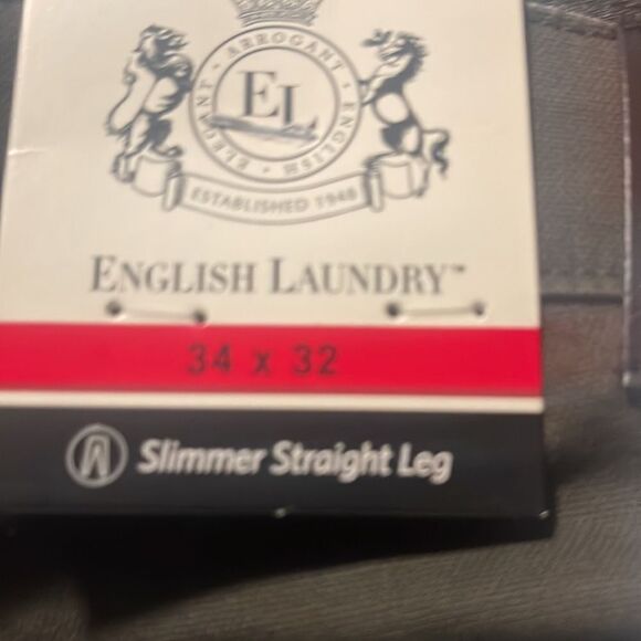 English Laundry Men's The Oaklum Pant Twill 5 Pocket Comfort #5 - Picture 7 of 8